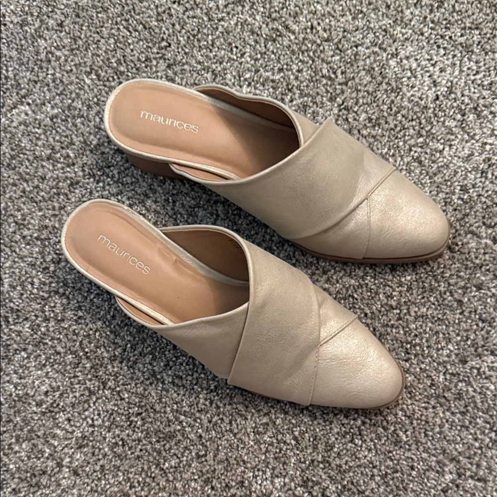 Maurices Women's Tan Mules